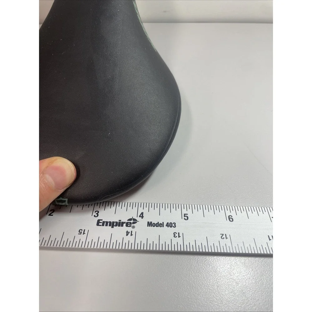 Kona Velo Comfort Bicycle Saddle Bike Seat Black Leather‎ Accessory Part Saddle